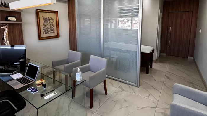 Sala de estar do consultório